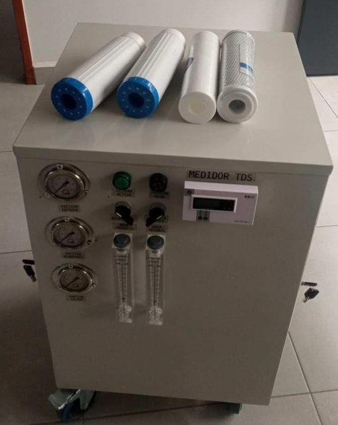 Osmosis Inversa portátil. Nueva, compatible  con Baxter, Fresenius y B-Braun